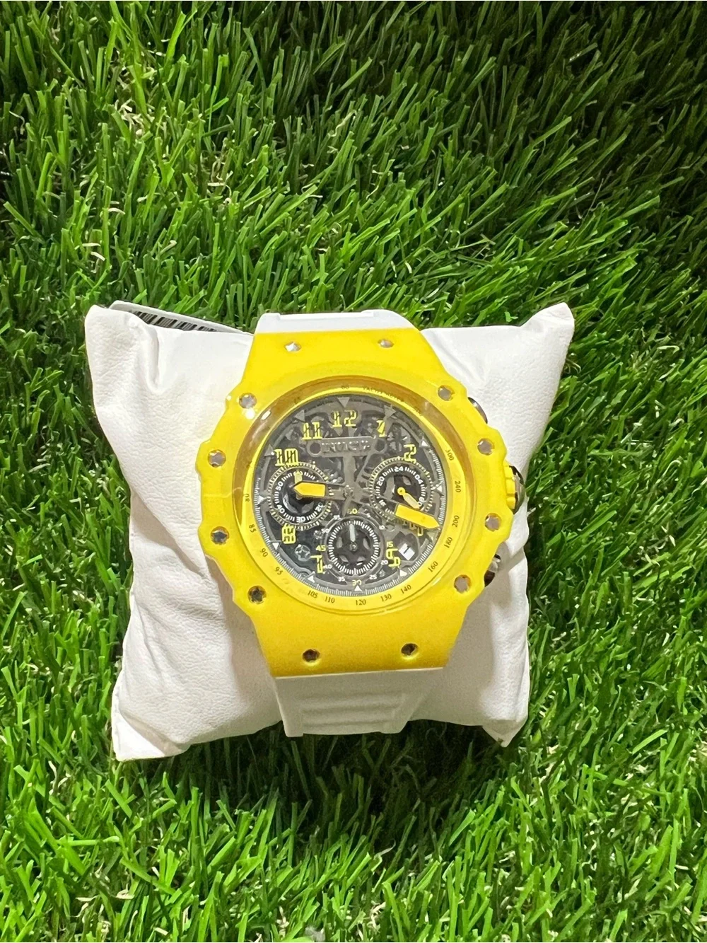 Invicta Yellow Men's Sport Chronograph Watch - Unbranded